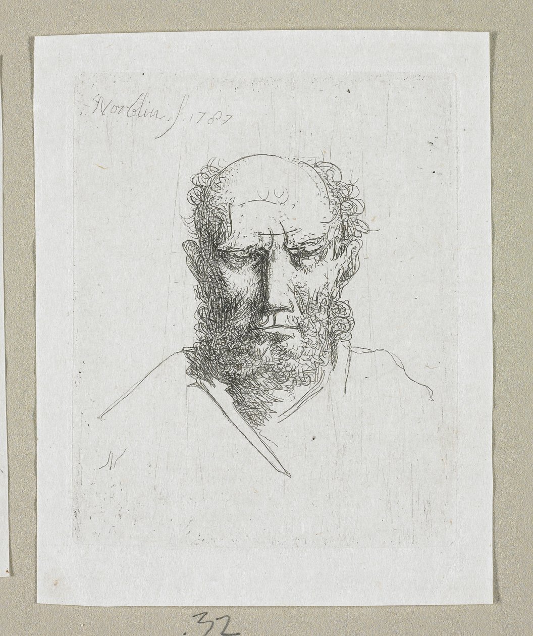 Leder af Old Man af Stefan Juliusz Norblin de la Gourdaine