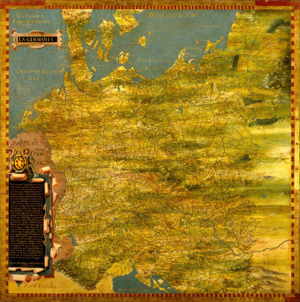 Centraleuropa- Belgien, Holland, Danmark, Tyskland, Polen, Schweiz, Østrig og ... af Stefano Bonsignori