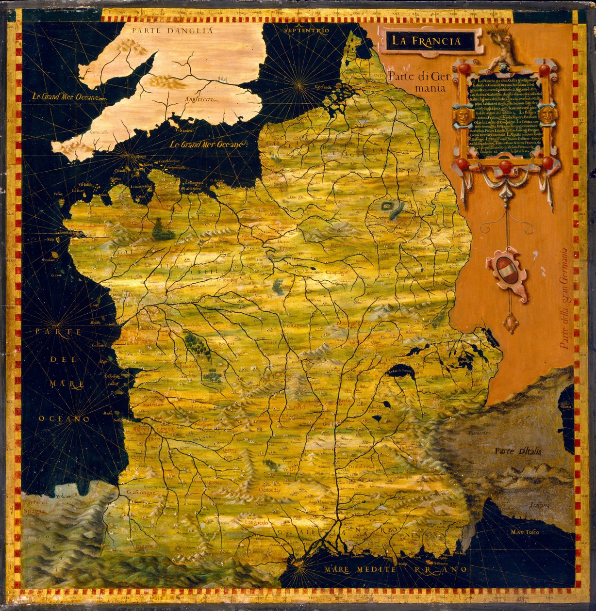 Frankrig af Stefano Bonsignori 1589