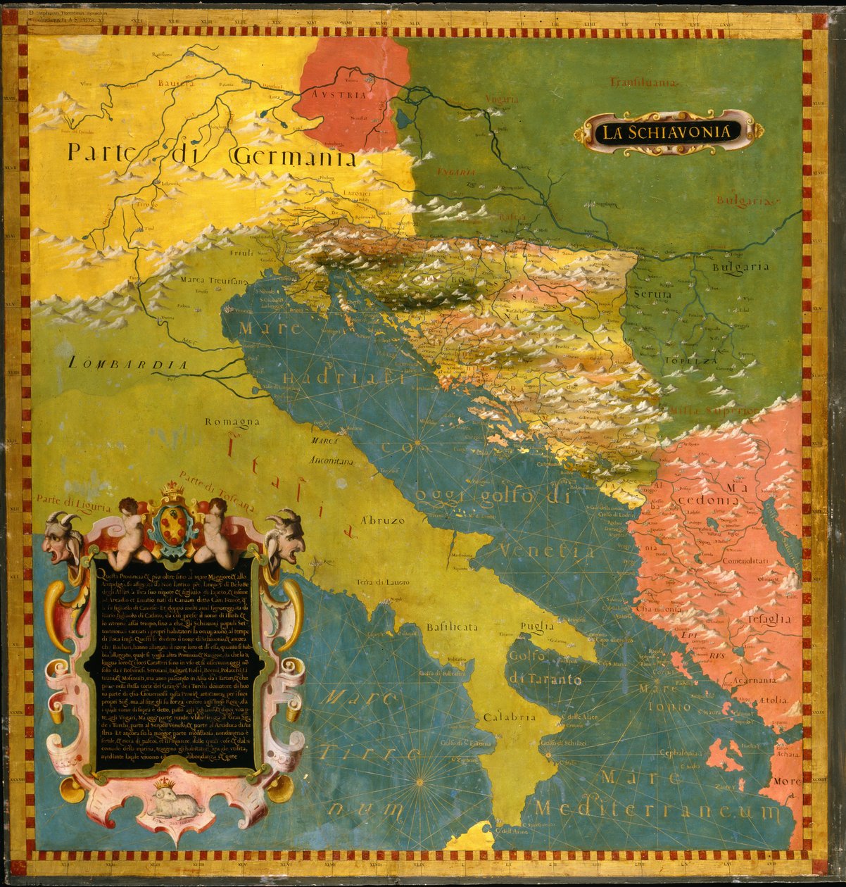 Schiavonia af Stefano Bonsignori 1589