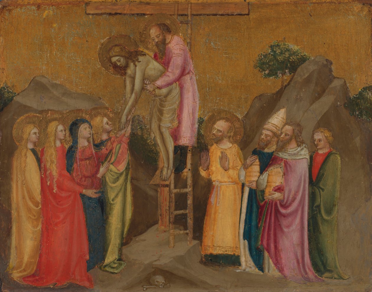 Nedstamning fra korset, 1300-tallet. af Stefano d