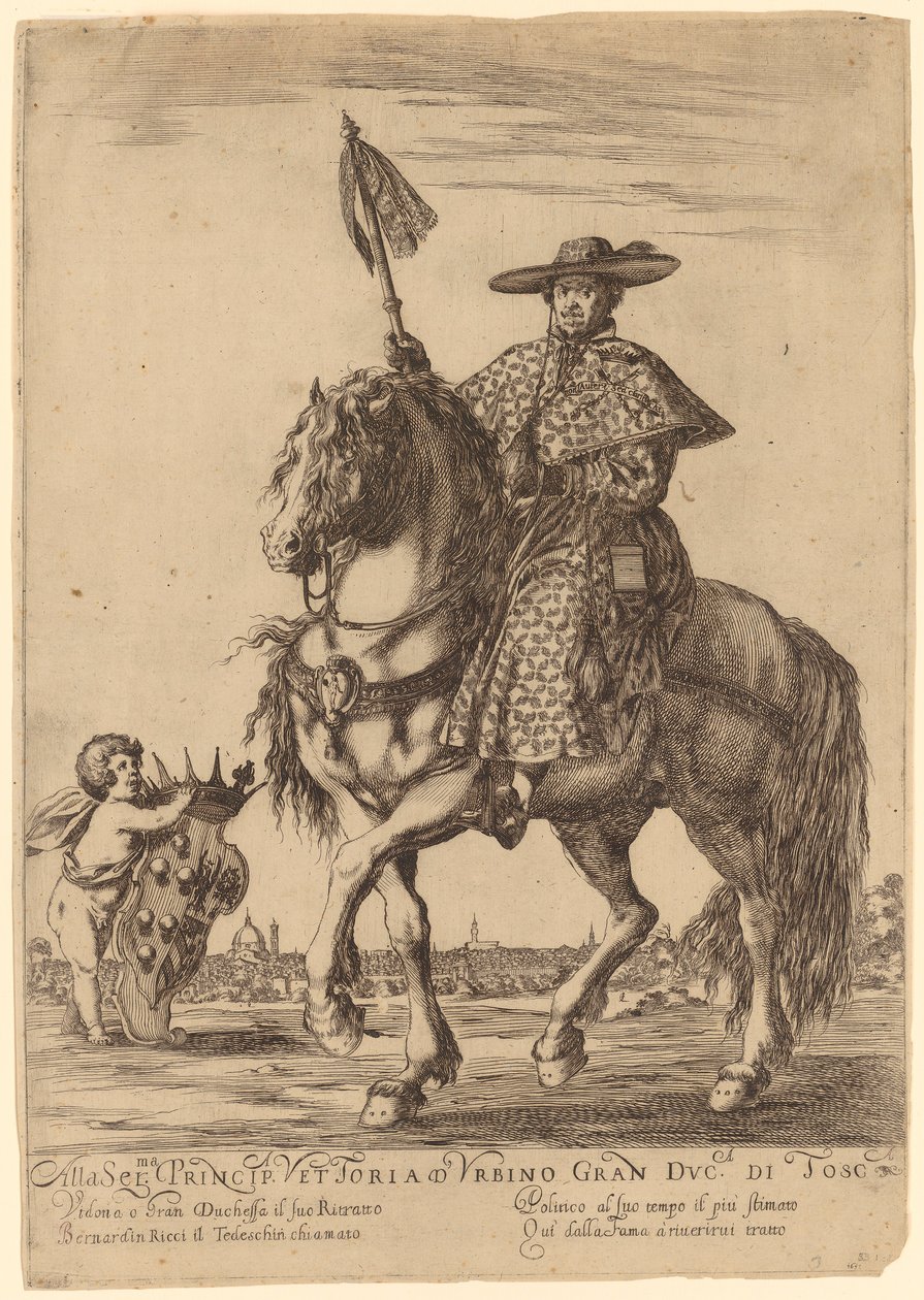 Bernardin Ricci, kaldet »il Tedeschino« af Stefano della Bella