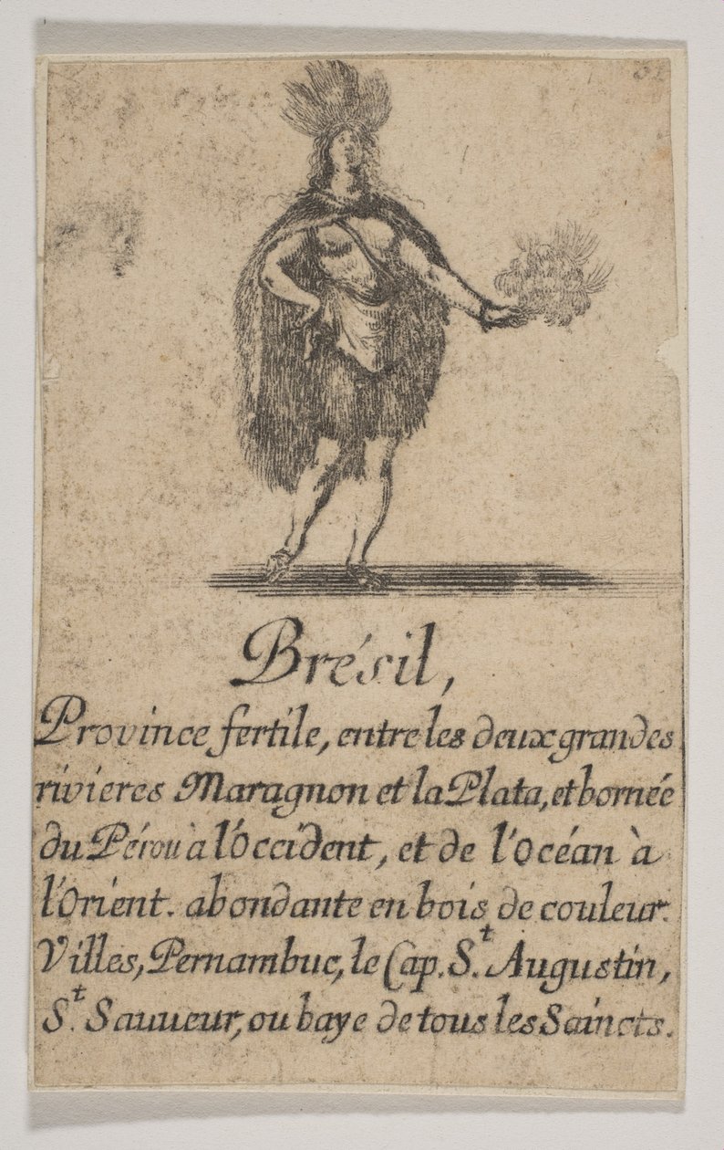 Brasilien, 1644. af Stefano della Bella