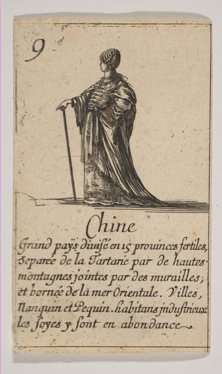 Kina, 1644. af Stefano della Bella