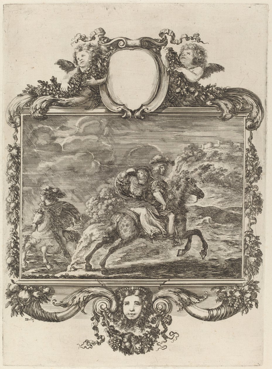 Clovis og Clotilda. af Stefano della Bella