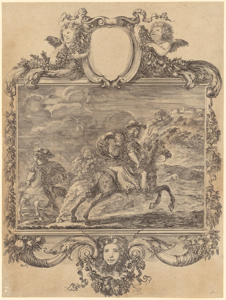Clovis og Clotilde af Stefano della Bella