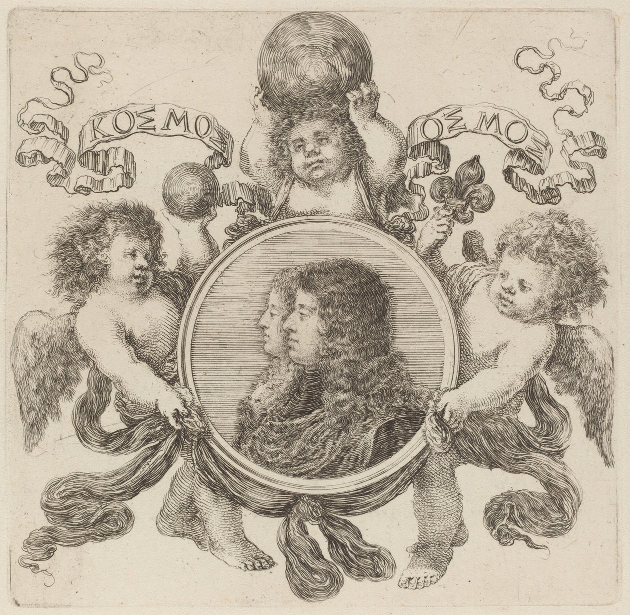 Cosimo de Medici, prins af Toscana og Marguerite Louise d