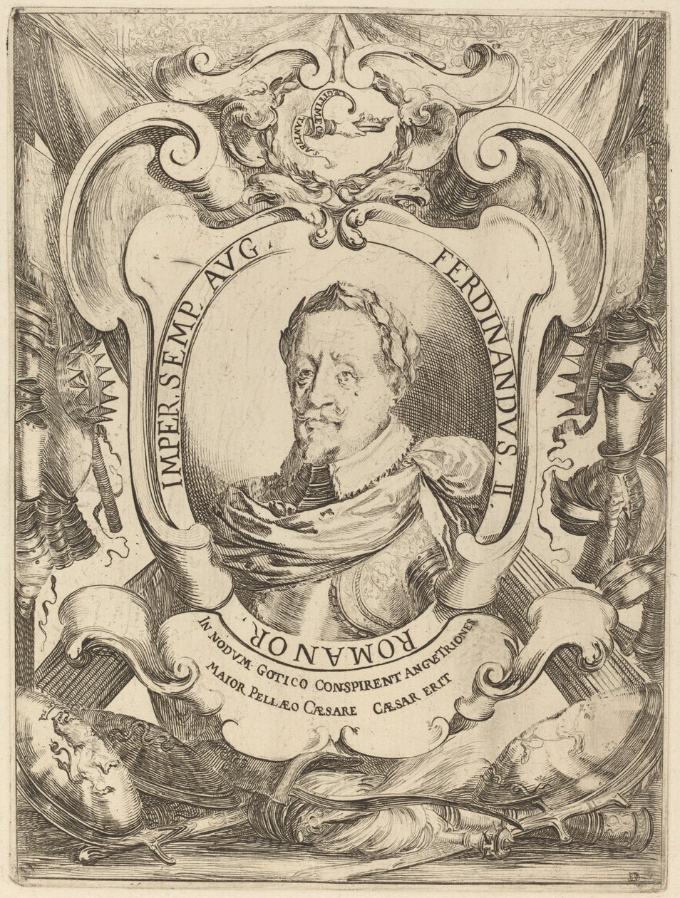 Kejser Ferdinand II af Stefano della Bella