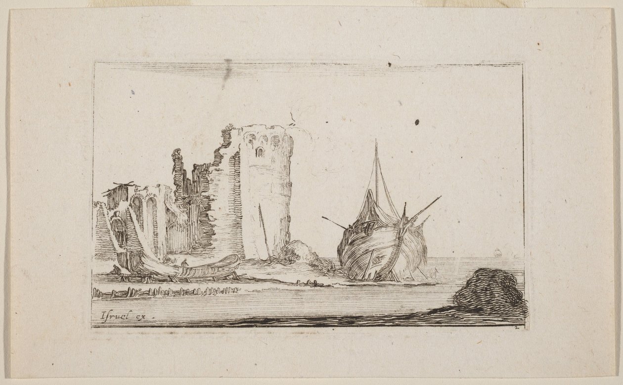 Marinebillede af Stefano della Bella