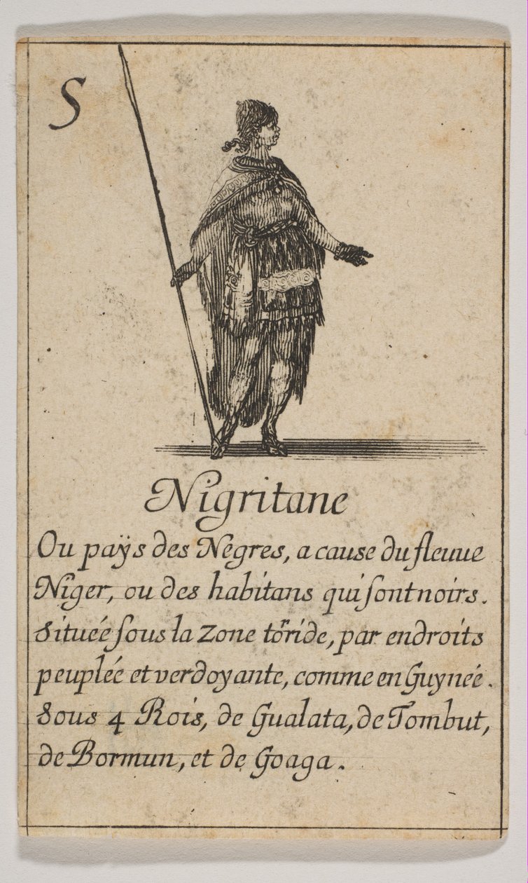 Nigritan, 1644. af Stefano della Bella