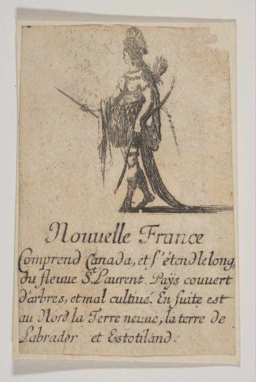 Nyt Frankrig, 1644. af Stefano della Bella