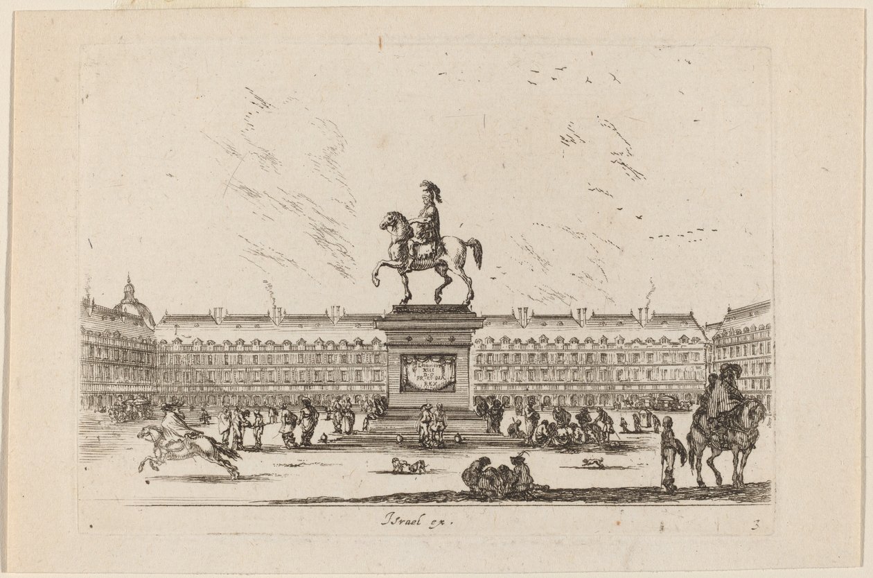 Place Royale af Stefano della Bella