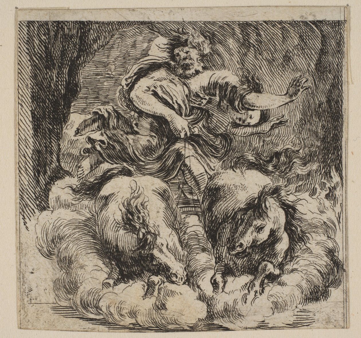 Proserpina, fra Game of Mythology Game of Mythology, 1644. af Stefano della Bella