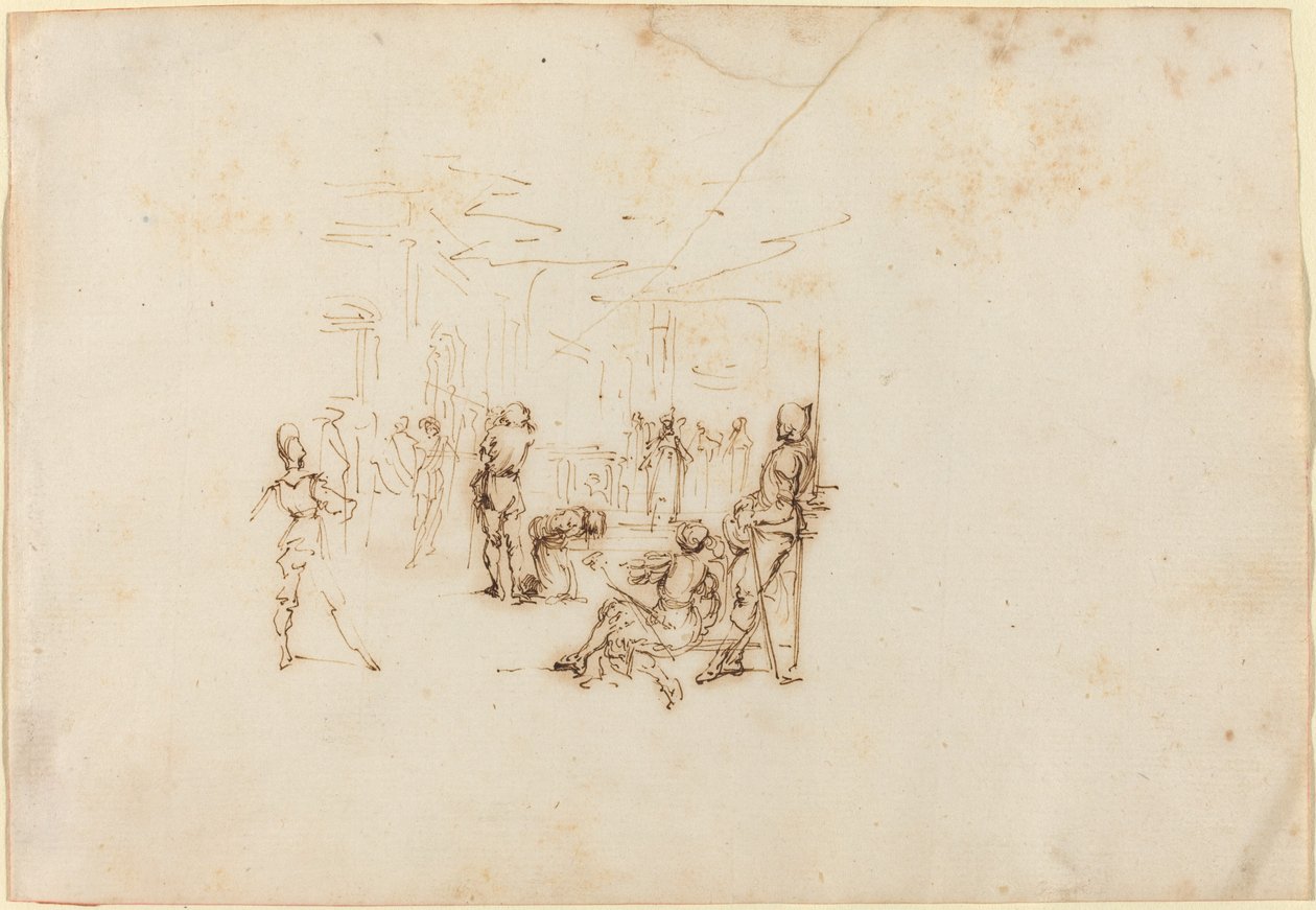 Sankt Matthæus. af Stefano della Bella