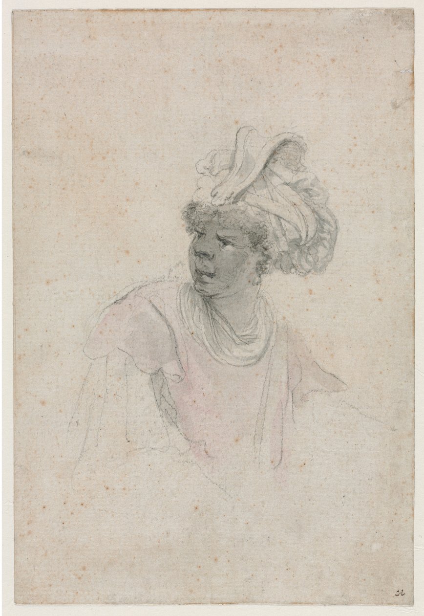 Studie af en maur, vendt mod venstre, ca. 1657. af Stefano della Bella