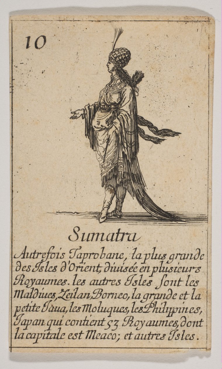 Sumatra, 1644. af Stefano della Bella