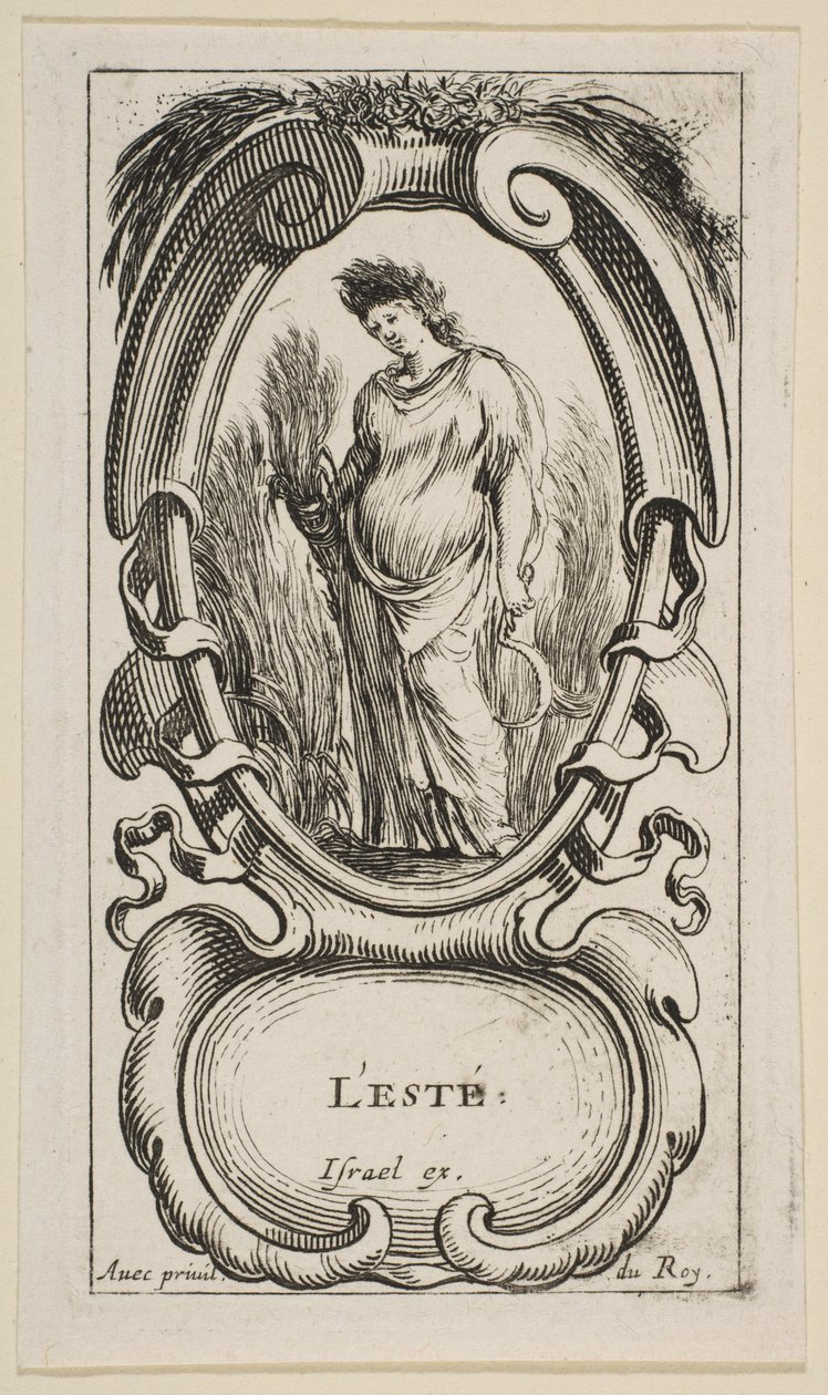 Summer LETé, fra The Four Seasons, ca. 1641. af Stefano della Bella