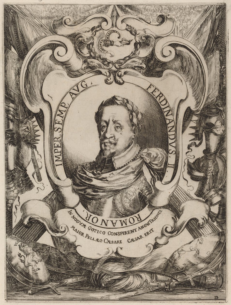 Kejser Ferdinand II af Stefano della Bella