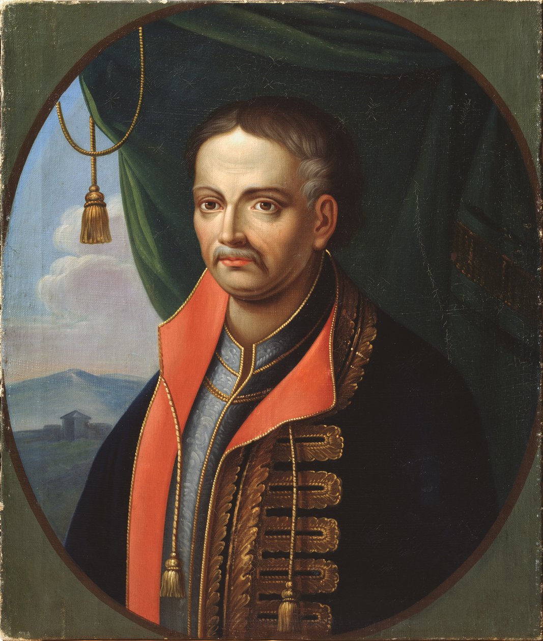 Portræt af Hetman Ivan Mazepa 1639-1709 af Stepan Zemlykov