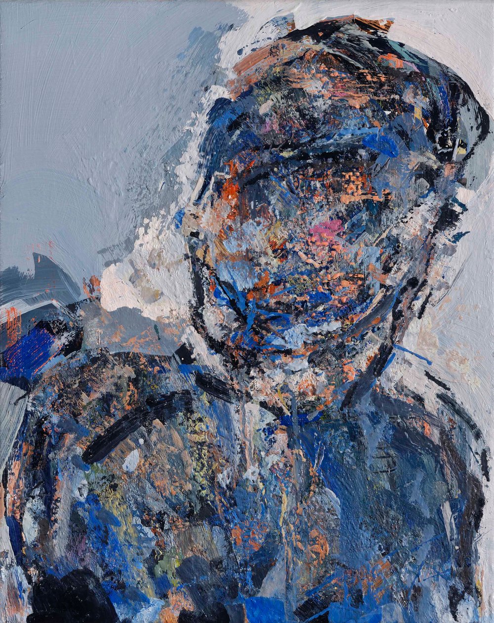 Leo Genn i morgenkåbe, 2006 af Stephen Finer
