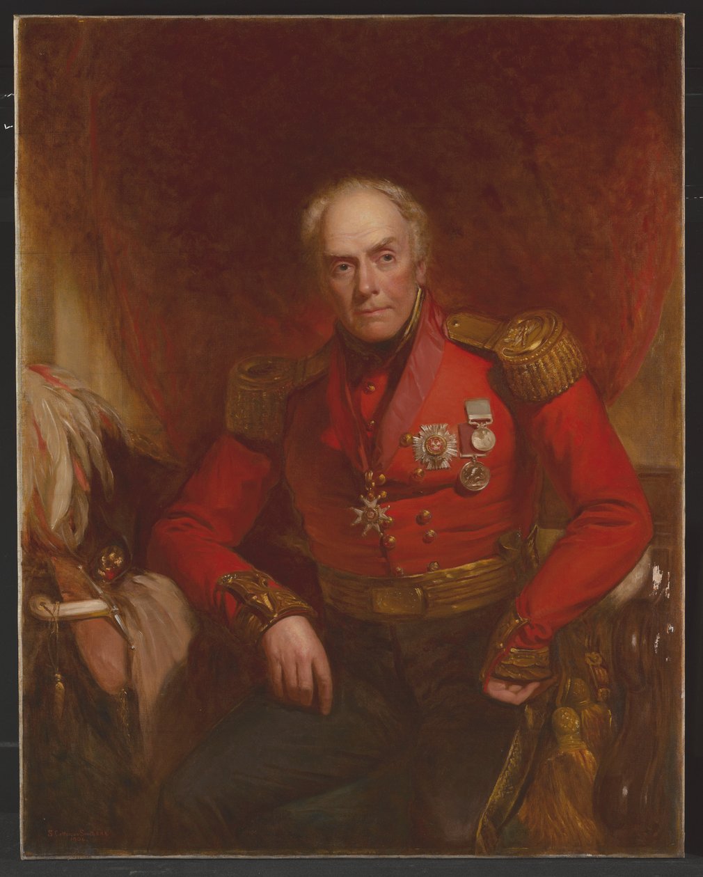 Generalmajor Sir Hopetoun af Stephen Catterson Smith
