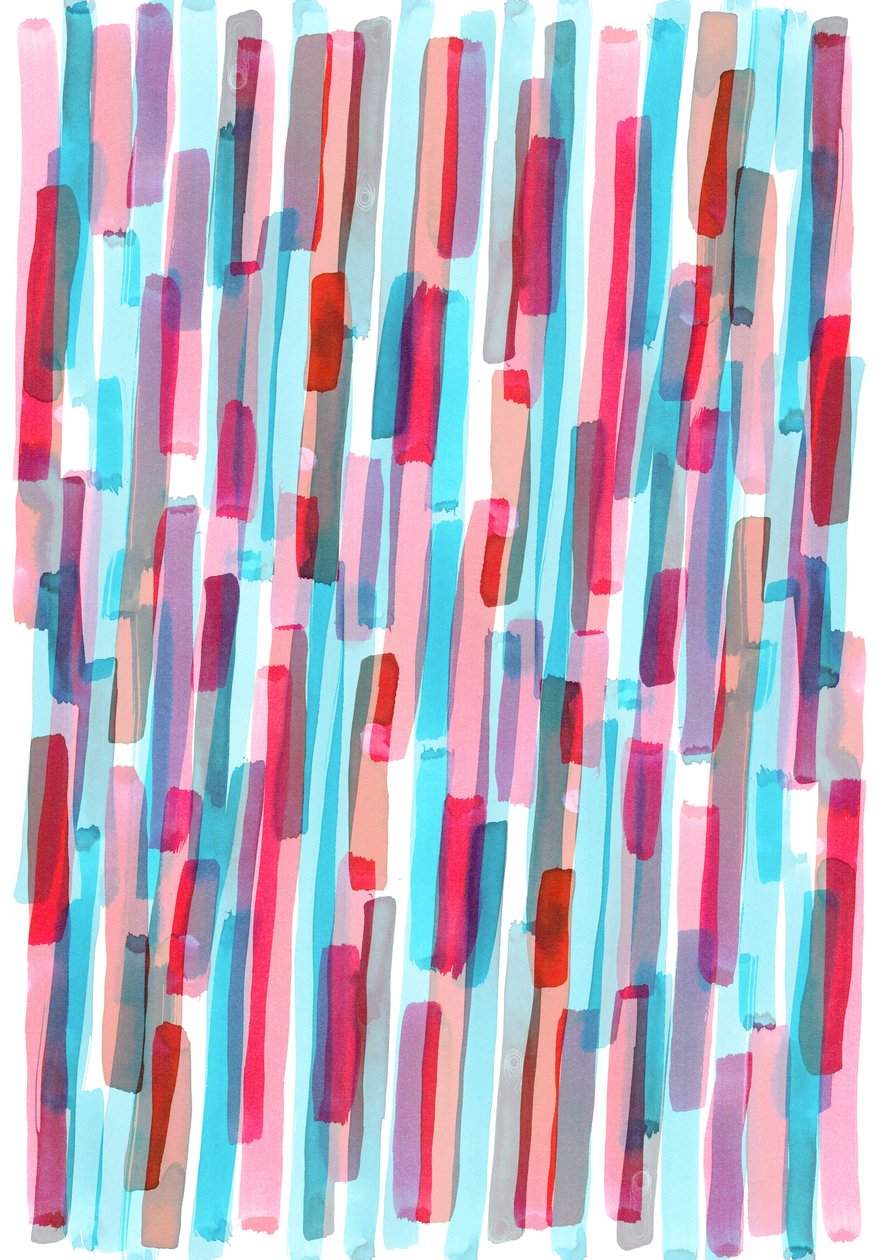 Brush Stripe, 2017 af Stephen Dow