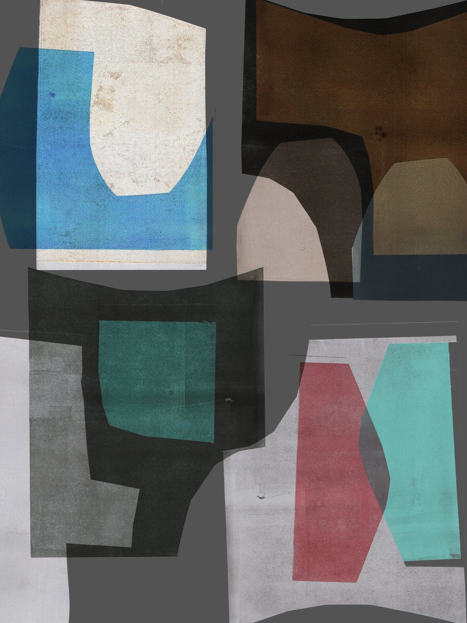 Monocollage VII, 2019 (digital) af Stephen Dow