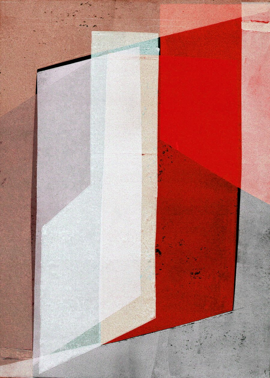 Oblique Left III, 2020, digital af Stephen Dow