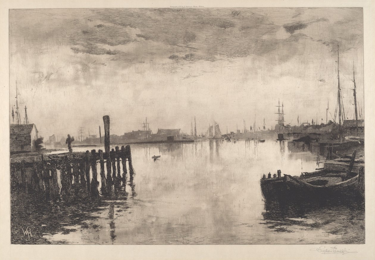 Gloucester Havn af Stephen Parrish