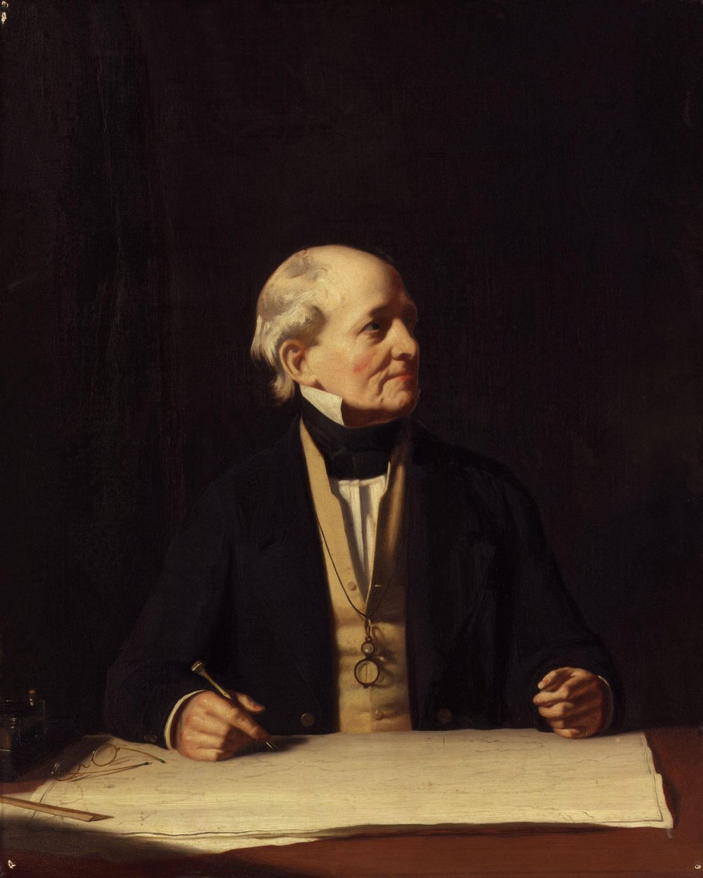 Sir Francis Beaufort af Stephen Pearce