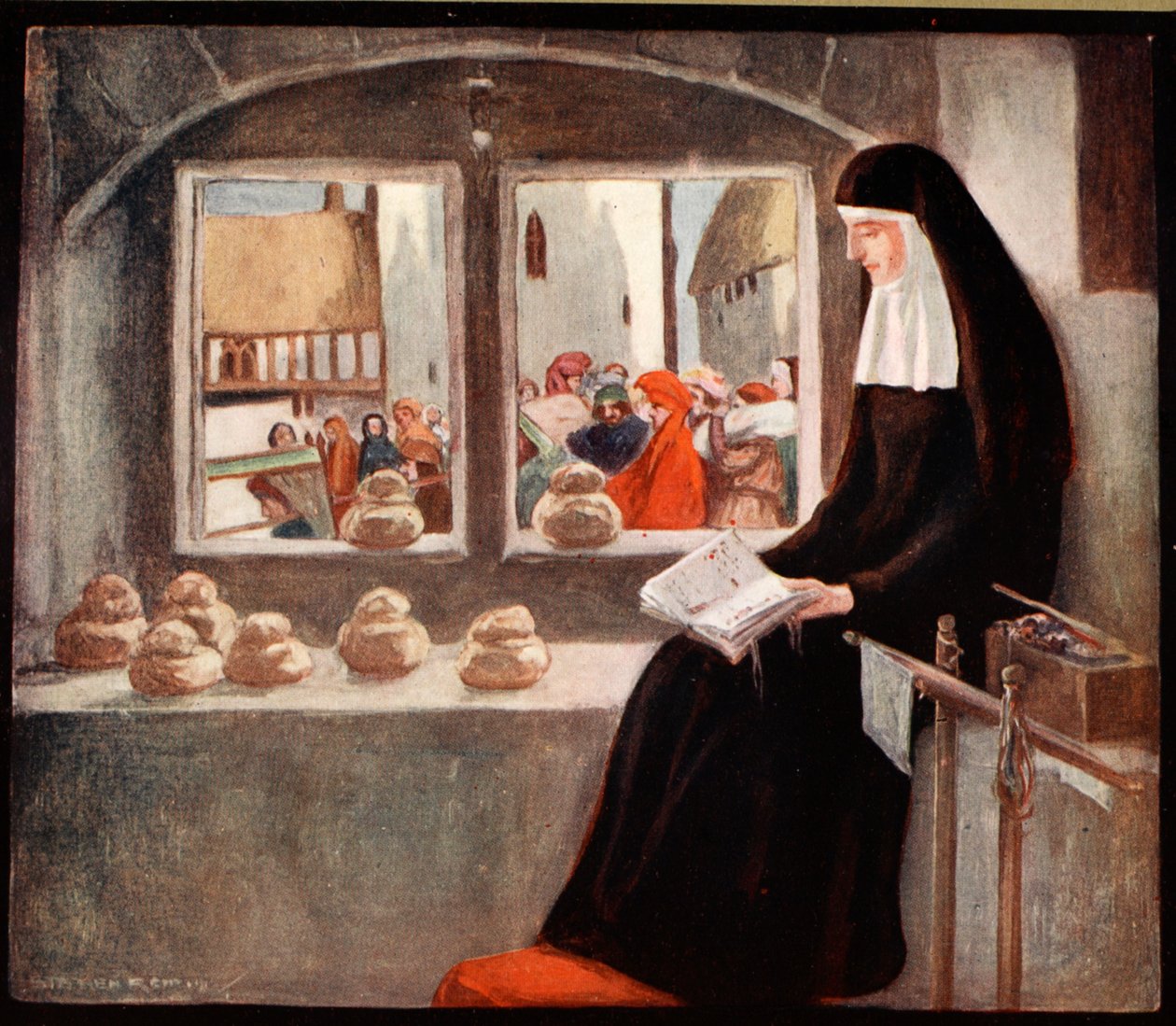 Lady Julian af Norwich, illustration fra 