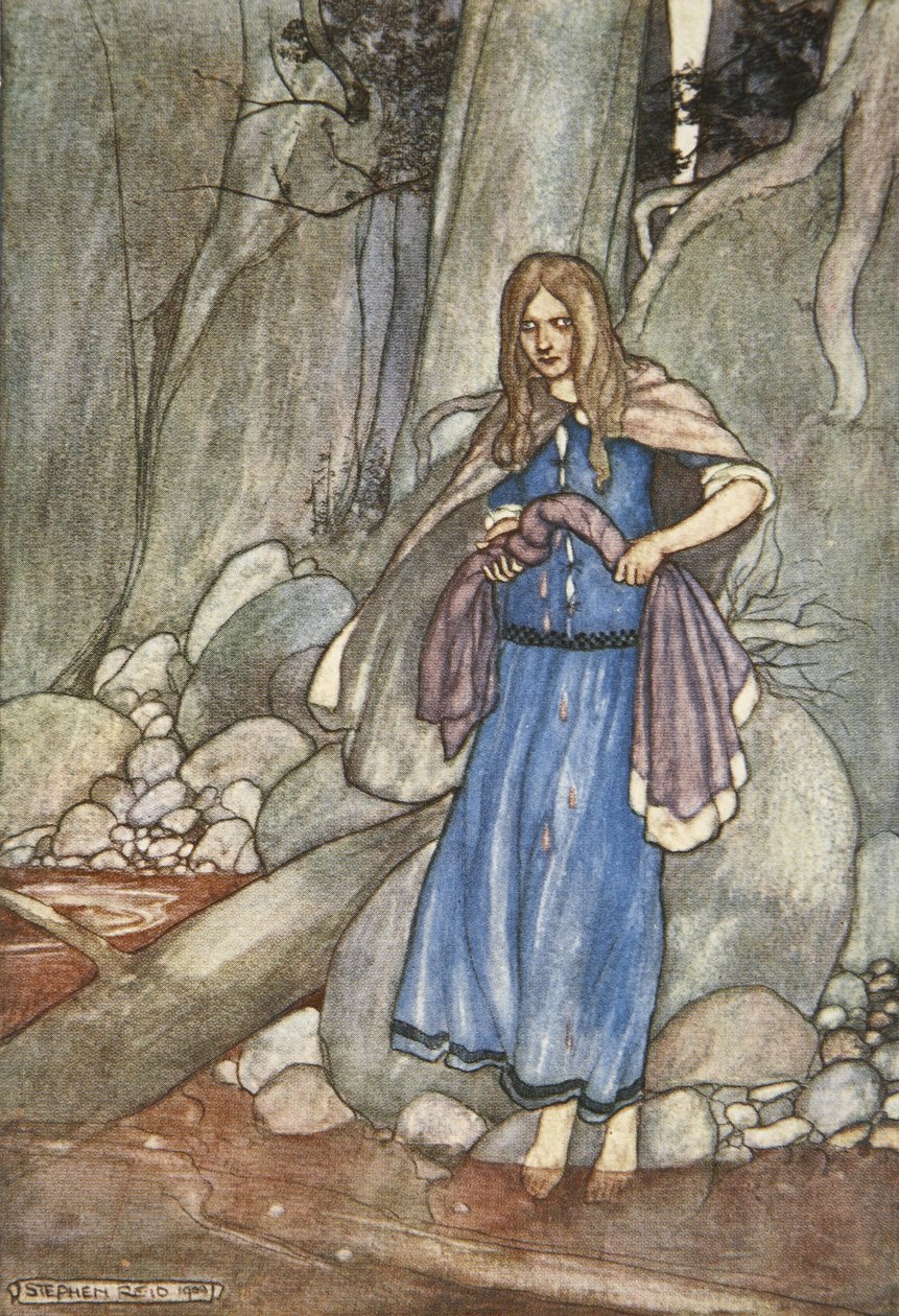 The Watcher of the Ford, illustration fra 