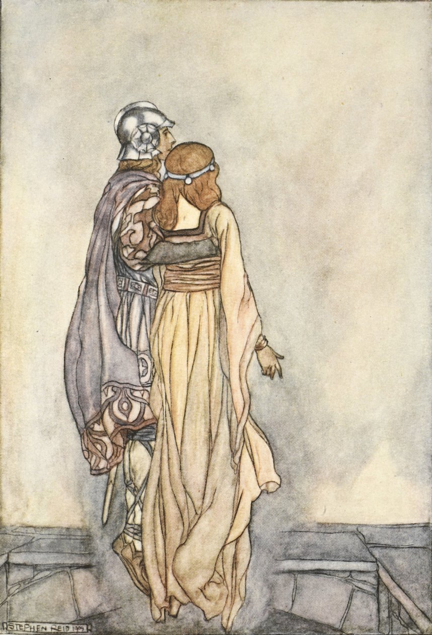 De rejste sig i luften, illustration fra 