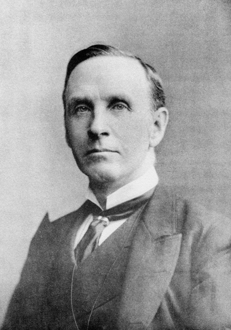 Lord Morley, britisk liberal statsmand, forfatter og avisredaktør, 1913. af Stereoscopic Company