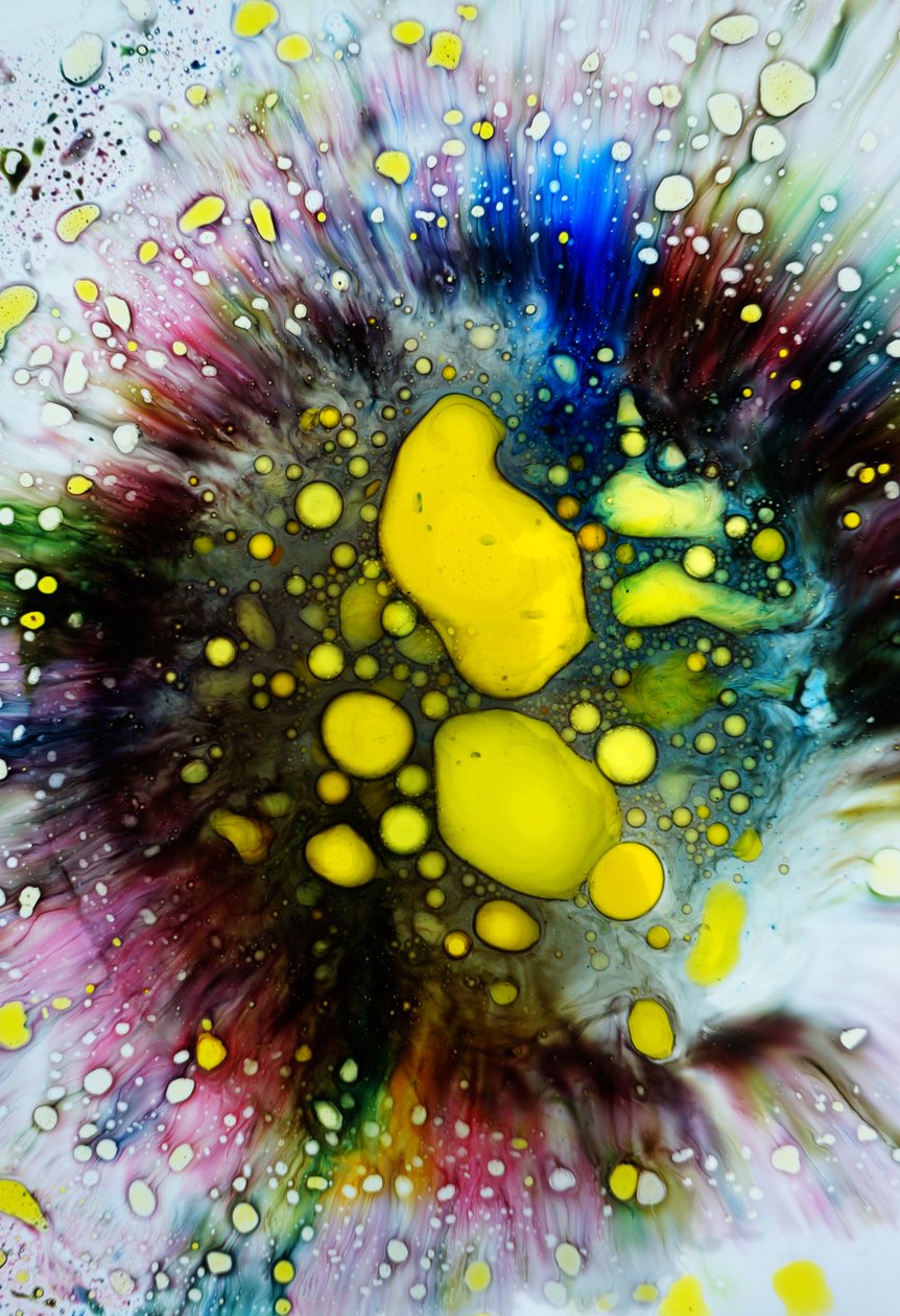 Tie Dye Splatter, 2024 af Steve Pavlovsky