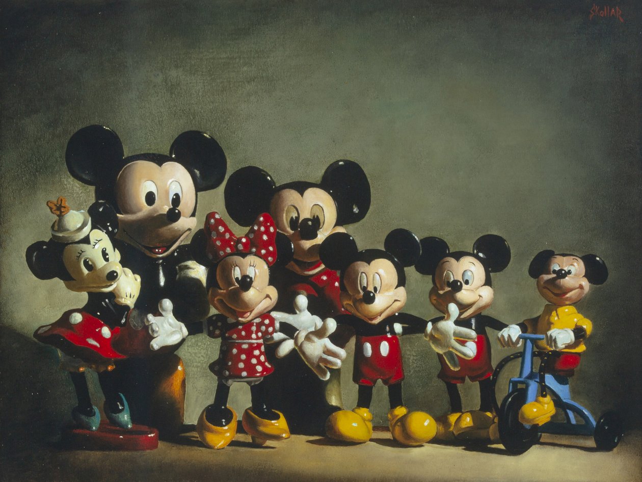 Monet Micky af Steven Skollar