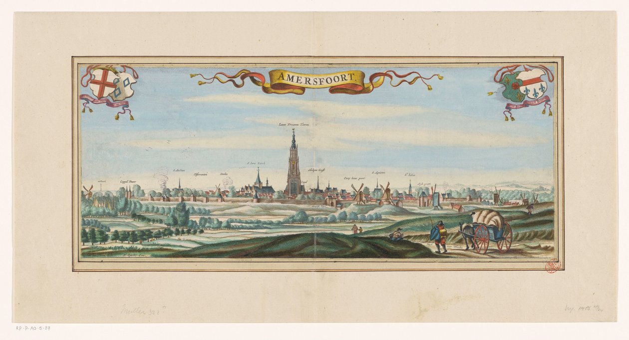 Udsigt over Amersfoort Amersfoort (titel på objekt) af Steven van Lamsweerde