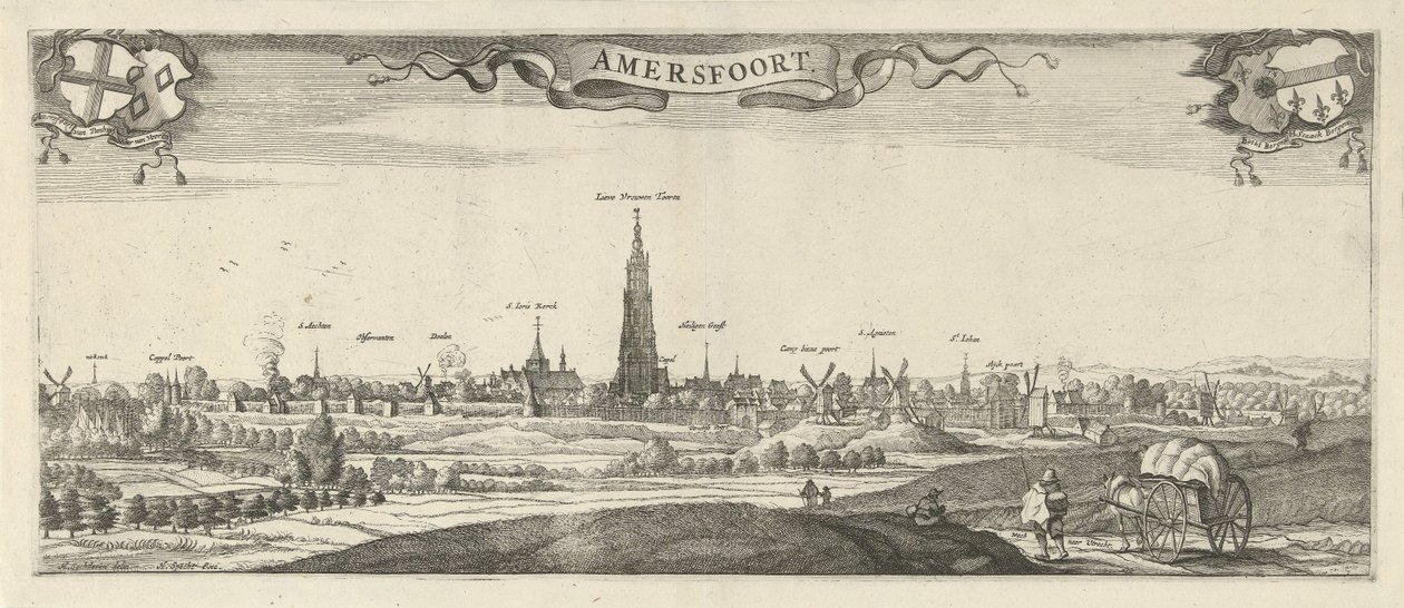 Udsigt over Amersfoort Amersfoort (titel på objekt) af Steven van Lamsweerde