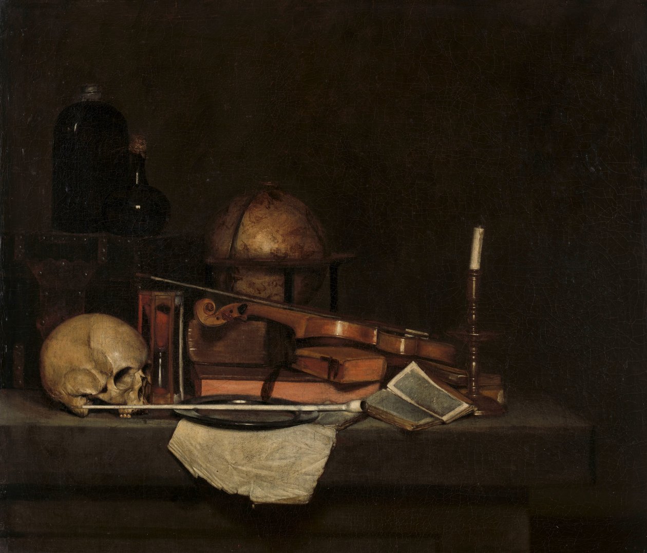 Vanitas Stilleben af Stevers