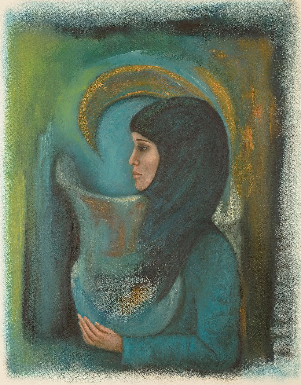 Symboler - En kvinde og en vase, 2014 af Stevie Taylor