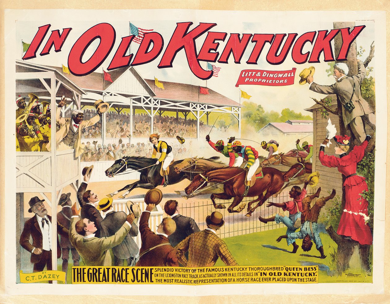 I Old Kentucky, 1909 af Strobridge Lithographing Company