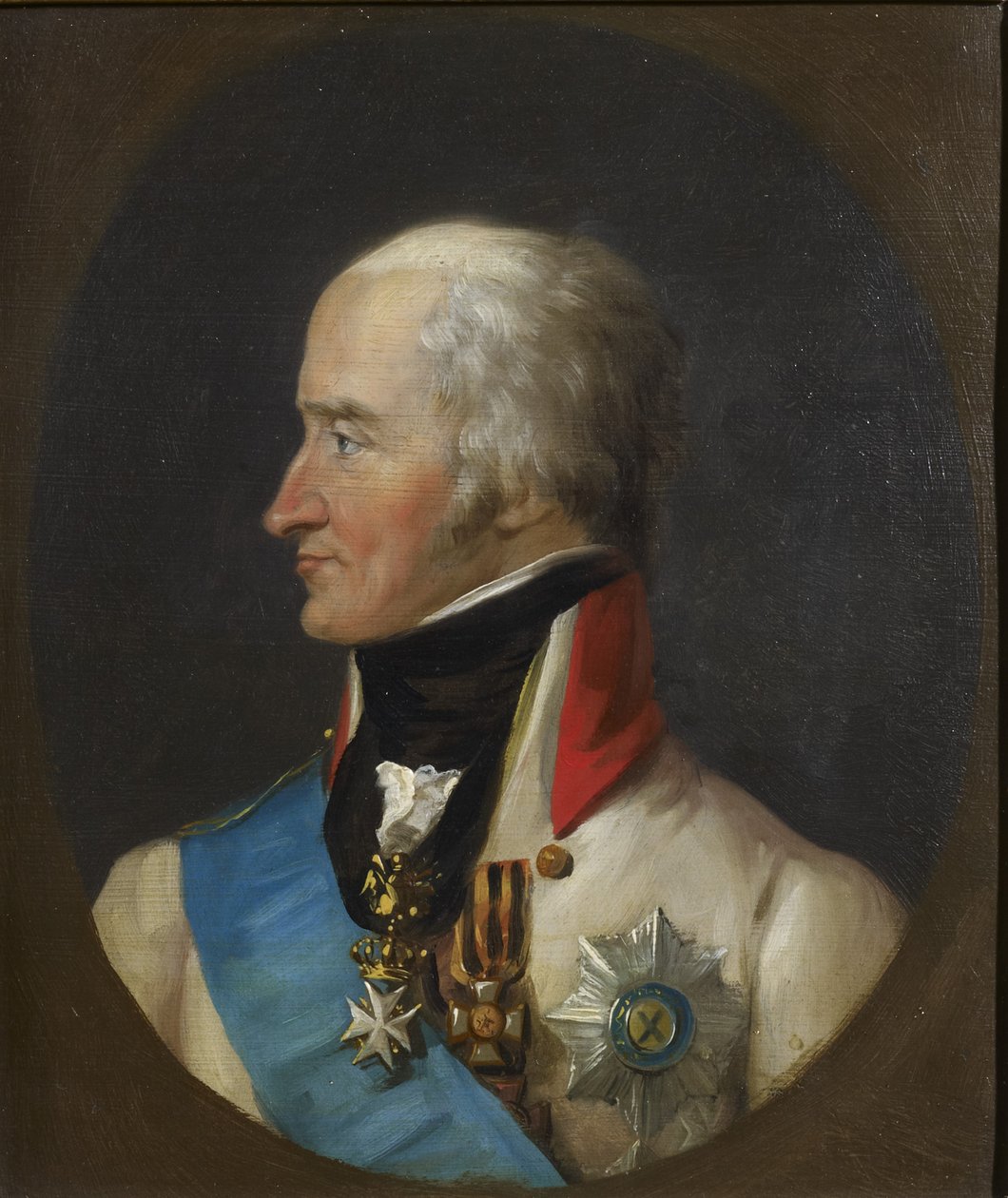 Portræt af Grev Levin Leonty August Theophil von Bennigsen 1745-1826, ca. 1810 af Stroely