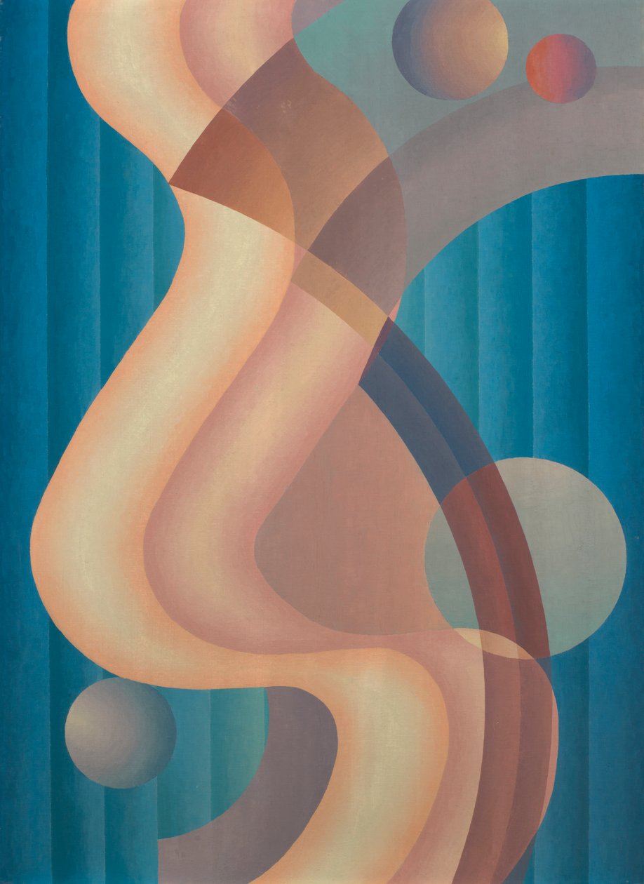 Komposition nr. 61, 1939. af Stuart Walker