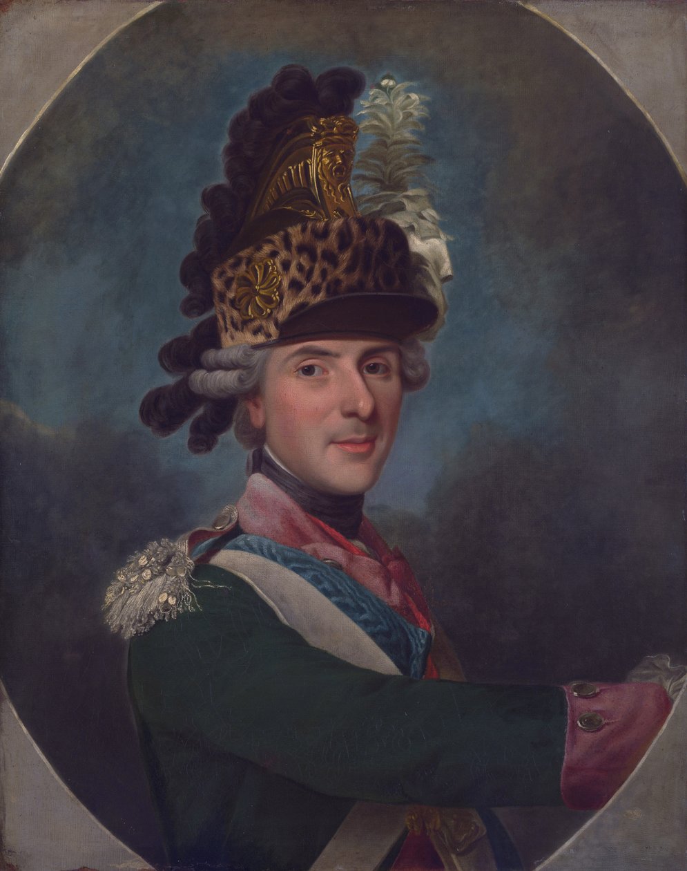 The Dauphin, Louis of France (1729 - 1765) af Studio of Alexander Roslin