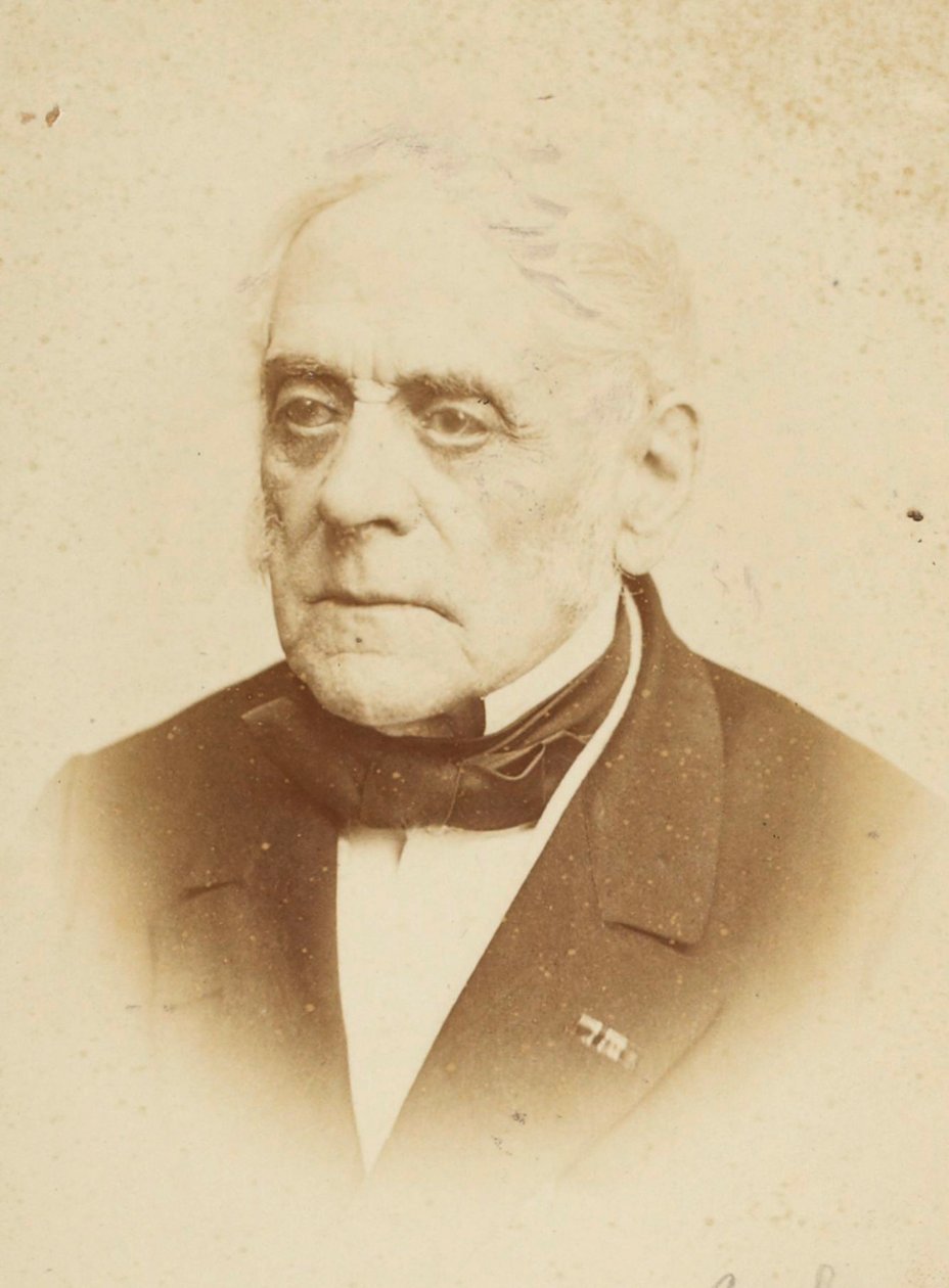 Daniel François Esprit Auber - Portræt af komponisten Daniel-Francois-Esprit Auber (1782-1871), af Fotostudiet Reutlinger, Paris. Albumin foto. Privat samling af Studio Reutlinger