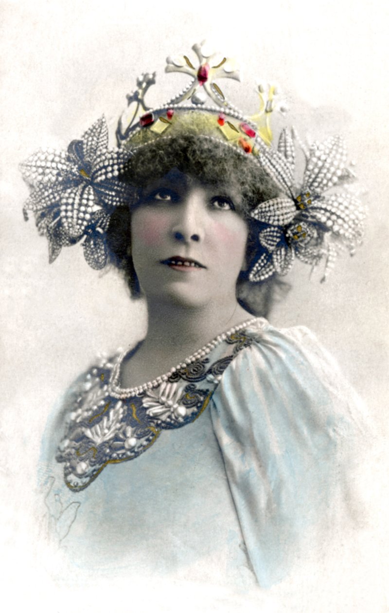 Sarah Bernhardt som Melissinde af Studio Reutlinger