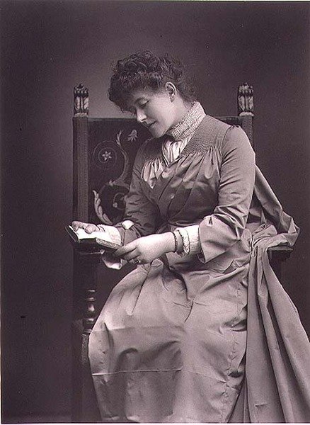 Ellen Terry (1847-1928) portrætfotografi, midten af 1880