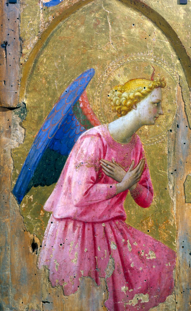 Engel i tilbedelse, midten af det 15. århundrede af Studio of Fra Angelico