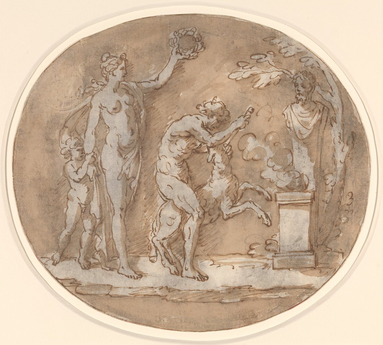 Antik emne af Style of Angelica Kauffmann