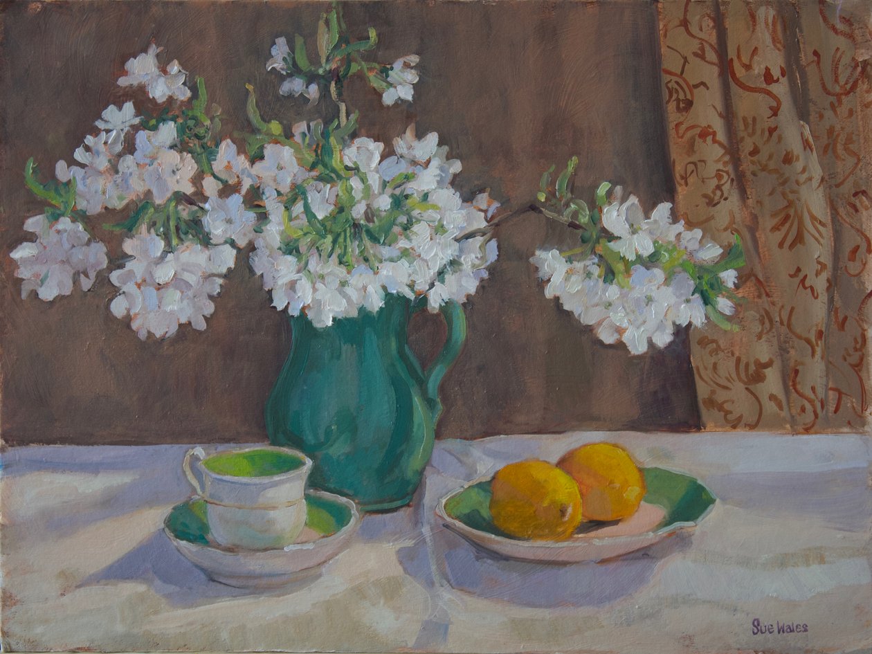 Kirsebærblomst, 2019 af Sue Wales